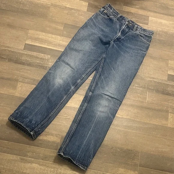 Lee Men's Blue Straight Jeans - Picture 6 of 12